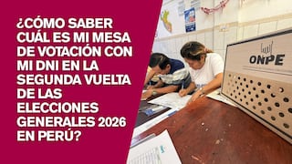 Consulta tu local de votación y si eres miembro de mesa en las Elecciones Generales