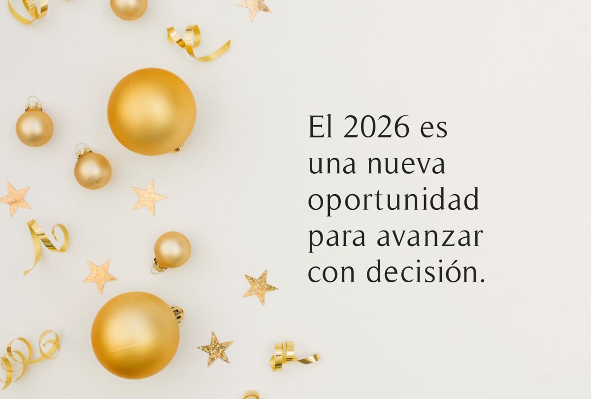 Comparte frases de Año Nuevo 2026 que transmitan alegría, esperanza y nuevos comienzos. | Crédito: Freepik / Composición Gestión Mix