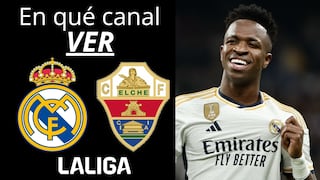 ¿En qué canal transmiten Real Madrid vs. Elche CF hoy por LaLiga 2026-27 en México, EE.UU. y España?