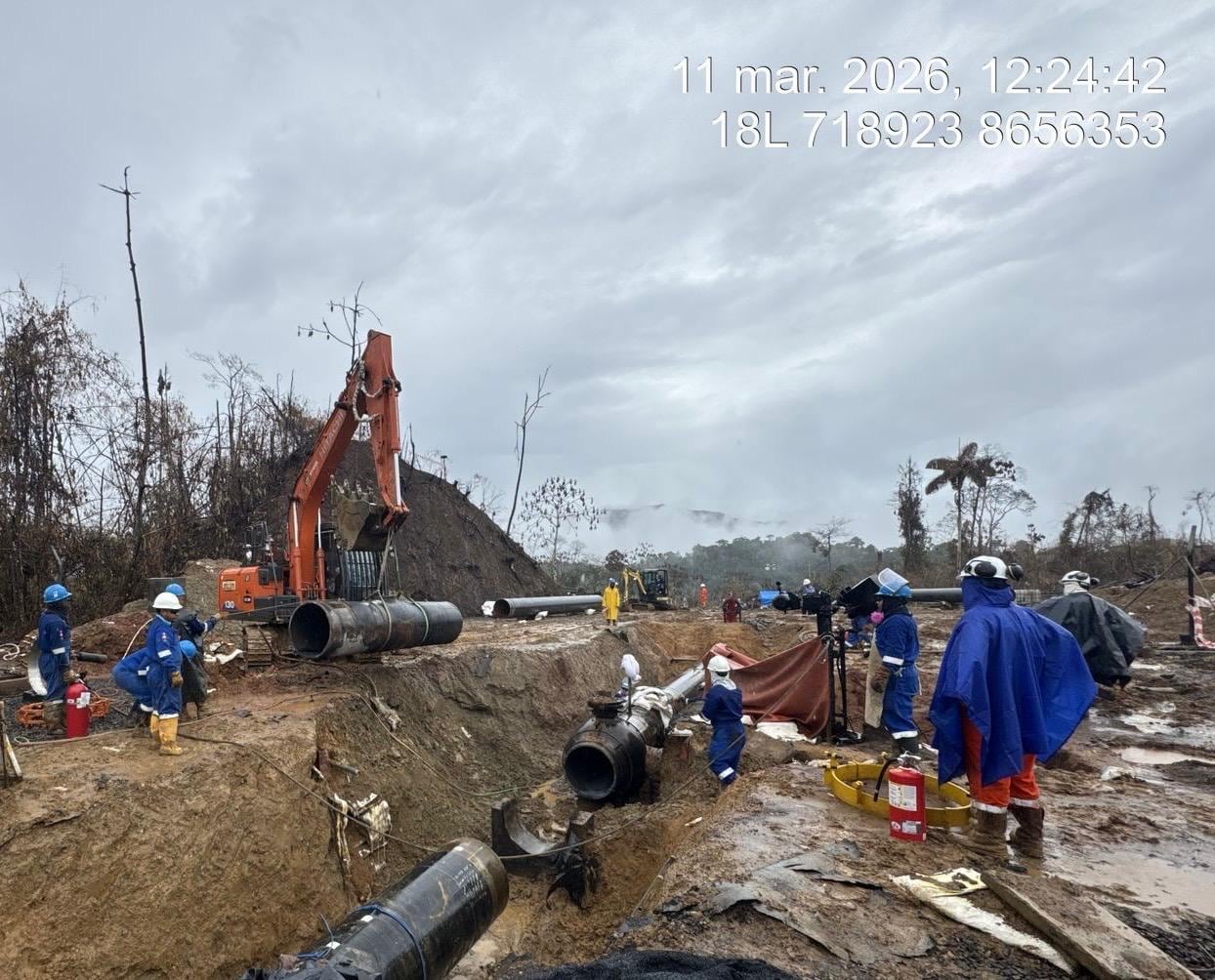 Avanzan reparaciones en el ducto de Camisea. | Difusión