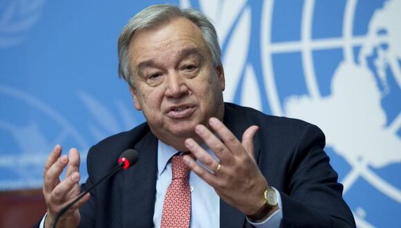 Secretario general de la ONU, Antonio Guterres. (Foto: difusión)