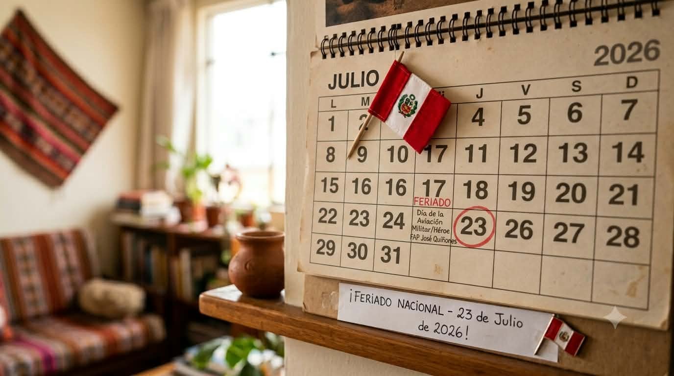 Los feriados que se aprobaron en los últimos años fueron el 7 de junio, 23 de julio, 6 de agosto y 9 de diciembre. (Foto: imagen generada con Gemini IA)