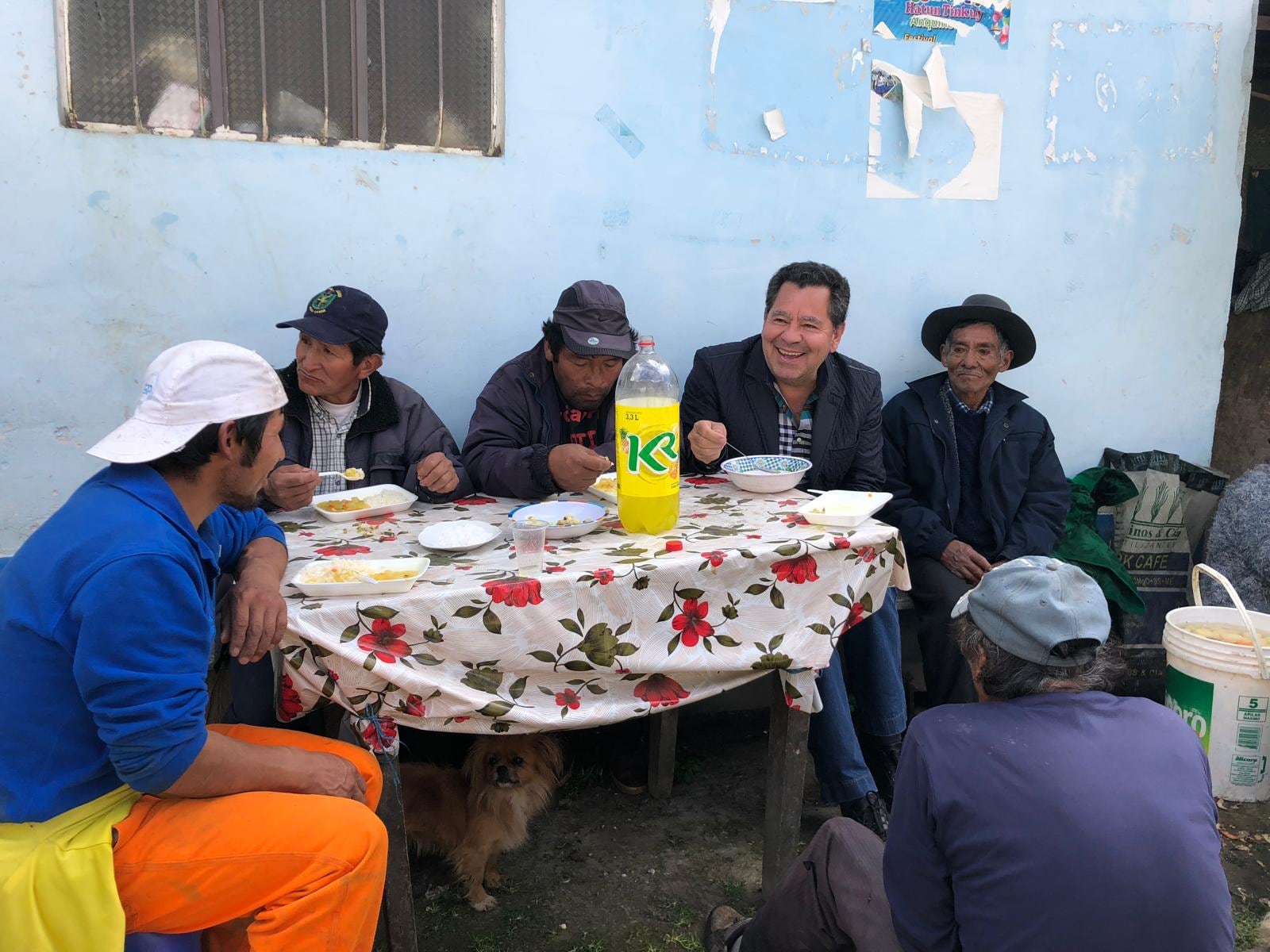Una foto del archivo personal de Carlos Añaños, en Chiquintirca, Ayacucho.