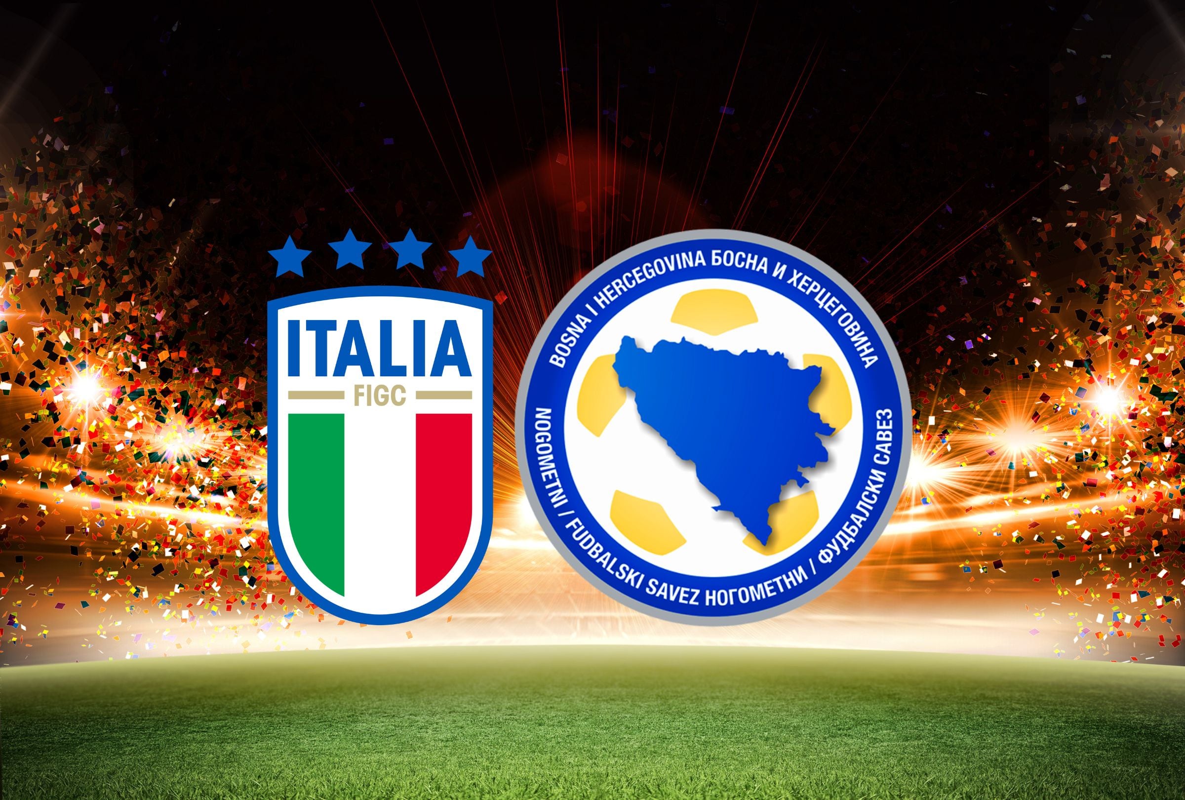 Revisa esta nota para que sepas quién ganó en el partido Italia vs. Bosnia y Herzegovina por el repechaje para la Copa Mundial FIFA 2026. (Foto: Composición Gestión Mix)