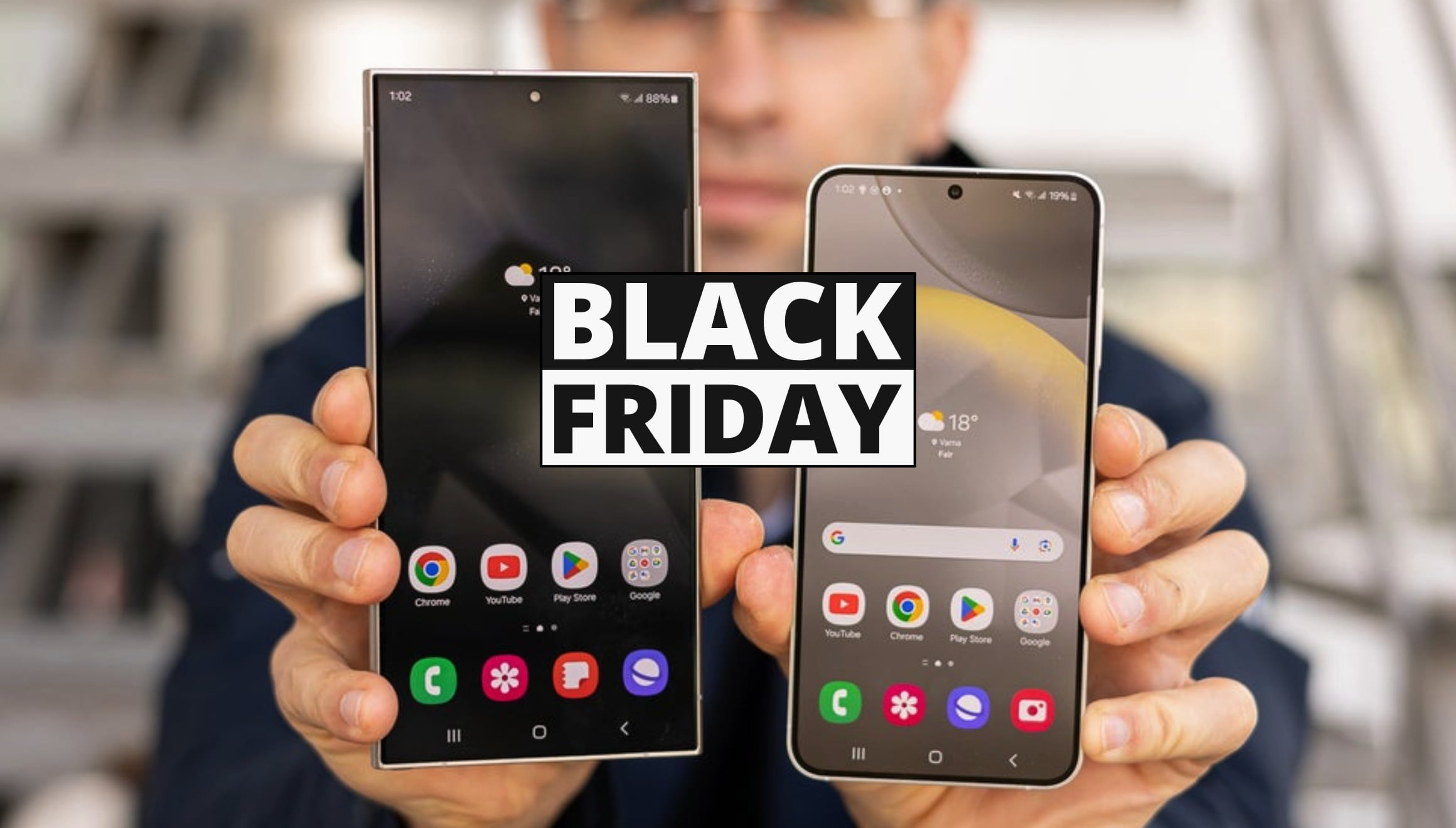 Estos son los descuentos para celulares Samsung Galaxy por el Black Friday 2024 en tiendas online de Estados Unidos (Foto: AFP)