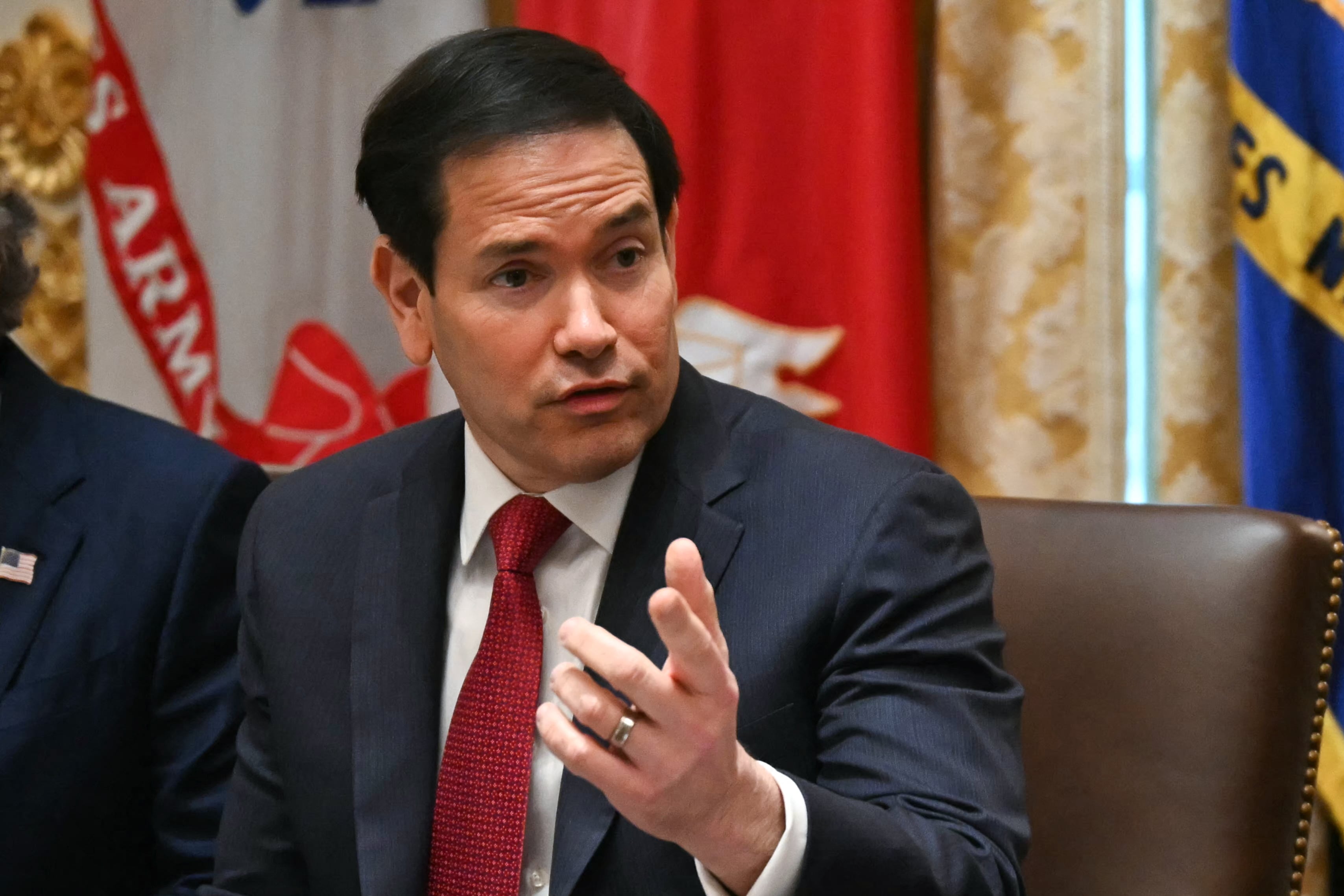 El secretario de Estado de Estados Unidos Marco Rubio. (Foto de ANDREW CABALLERO-REYNOLDS / AFP).