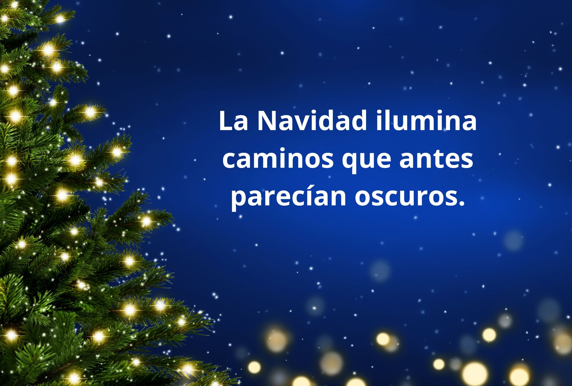 La Navidad ilumina caminos que antes parecían oscuros. (Foto: Composición Gestión Mix)
