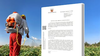 TC ordena suspender distribución de cinco plaguicidas por riesgo a la salud