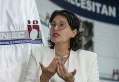 Jefa del Reniec aclara competencias sobre firmas digitales y mesas en centros poblados