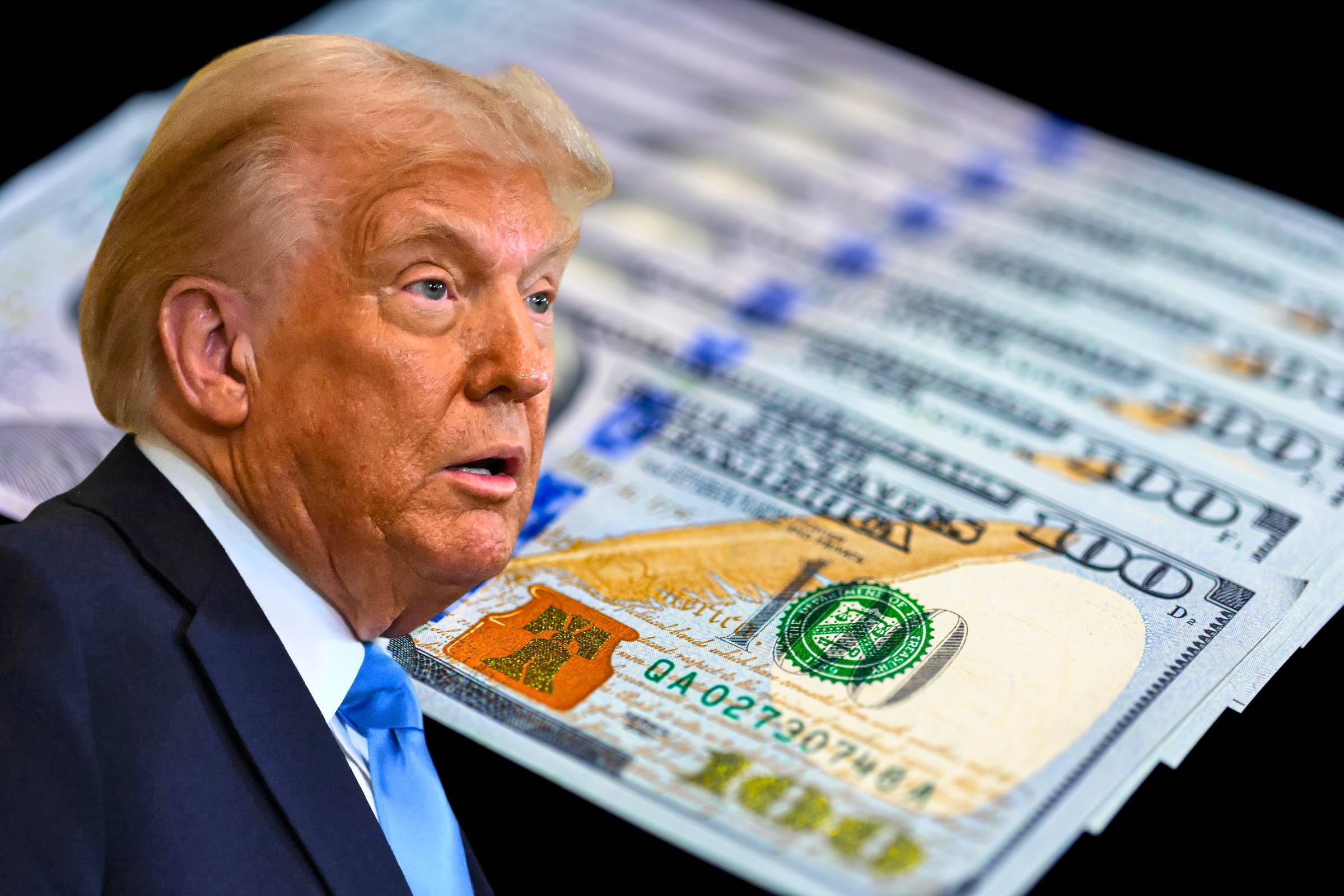 Donald Trump retiró la demanda contra el IRS el lunes a cambio de la creación de un fondo de US$ 1,700 millones para compensar a aliados políticos. (Foto: AFP / Freepik)
