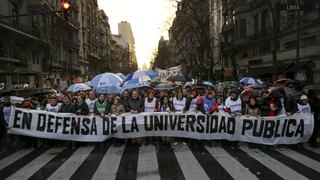 Universidades públicas de Argentina se le plantan a Milei: “No al ajuste”