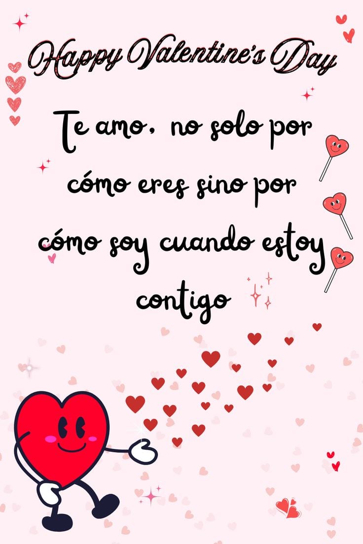 Envíale a tu novia una de estas 30 tarjetas llenas de mensajes de amor, para celebrar este 14 de febrero un Feliz San Valentín 2026. (Foto: Pinterest)