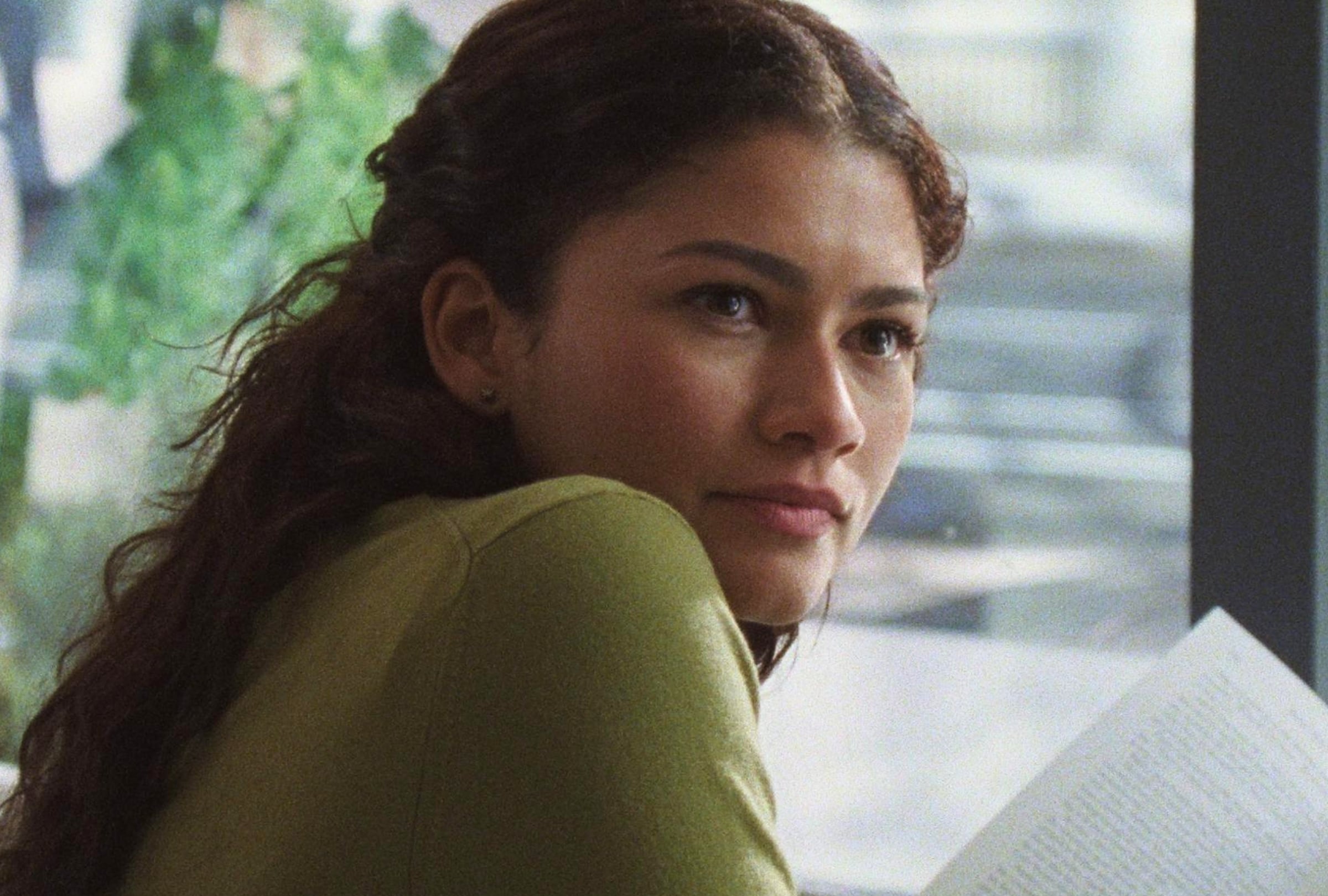 La reconocida actriz estadounidense Zendaya como Emma en una escena de la película "The Drama" (Foto: A24 / Square Peg / Live Free or Die Films)