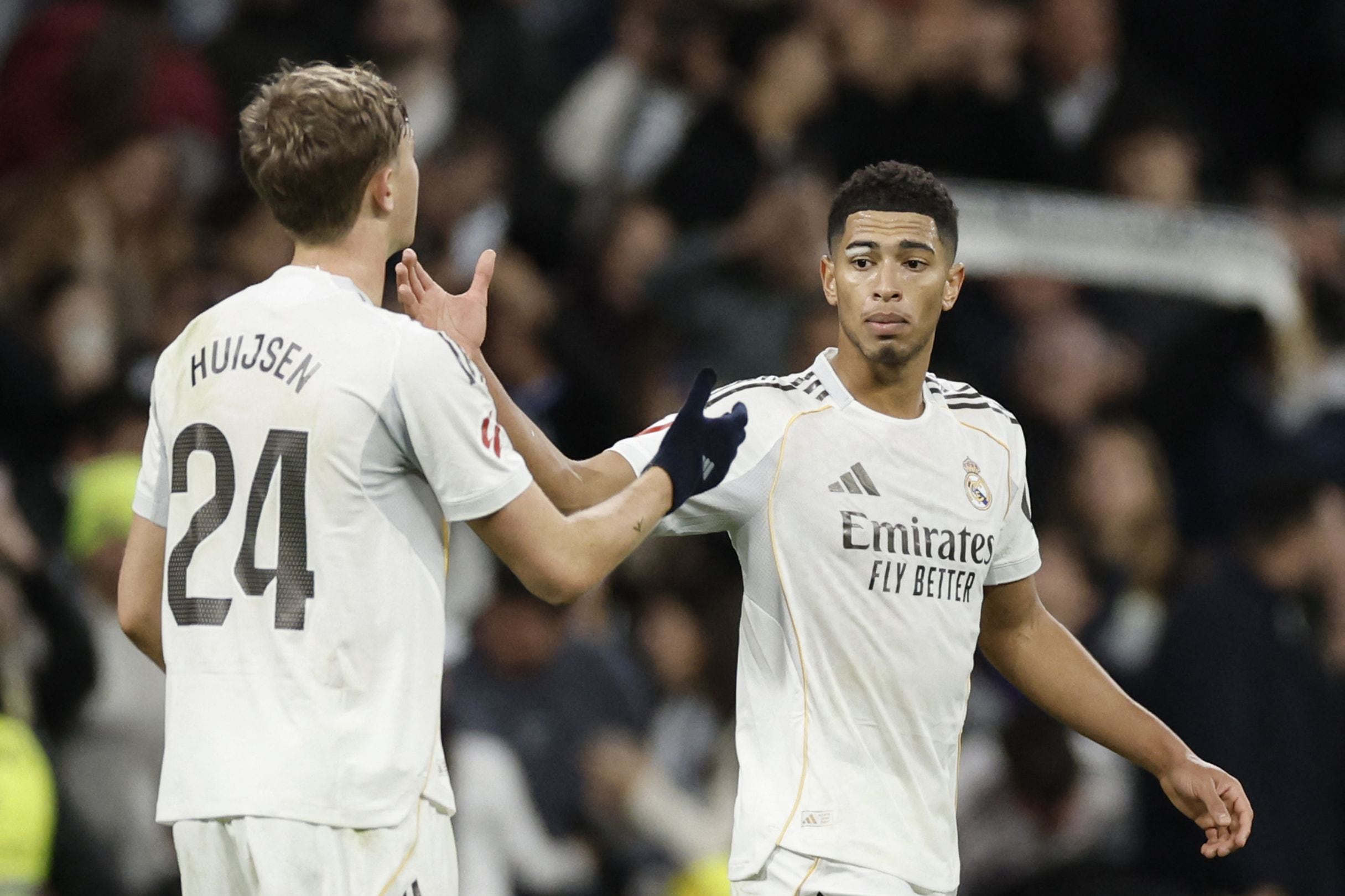 El Real Madrid dejará todo en el campo de juego para quedarse con los tres puntos. (Foto: Oscar DEL POZO / AFP)
