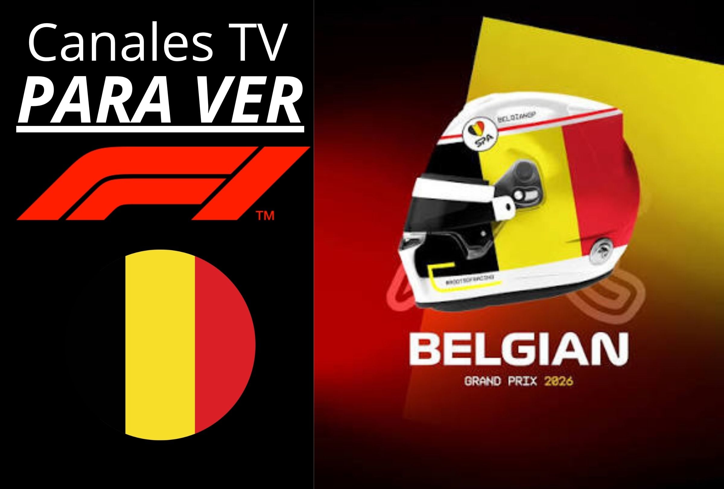 Revisa qué canales de TV transmiten la carrera de GP de Bélgica EN VIVO y EN DIRECTO por TV y streaming online el domingo 19 de julio. (Foto: Composición Mag)