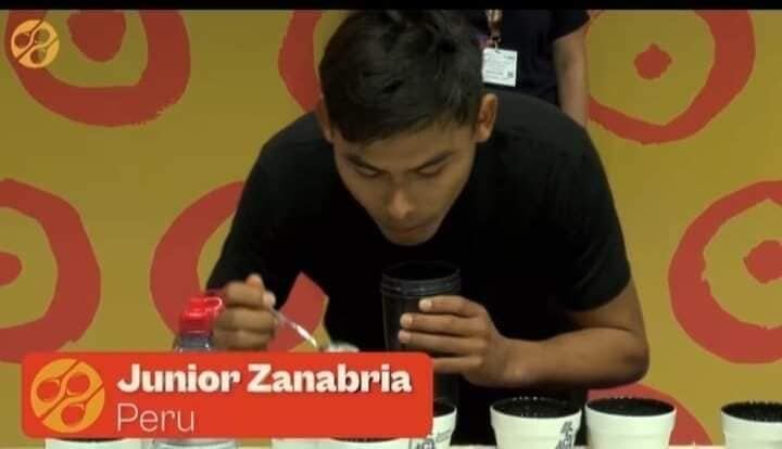 Junior Zanabria, fue el único sudamericano en pasar a la ronda de semifinales en la competencia mundial que se realizó en Grecia. Foto: Facebook