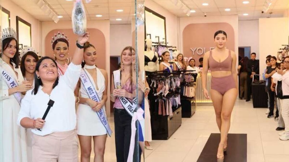 Yolett, la marca de lencería auspiciadora del Miss Perú, ahora quiere llegar a malls