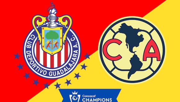 ¡El Clásico Nacional se vive en la Concachampions! Descubre a qué hora se juega Chivas vs. América por el partido de ida de octavos de final de la Copa de Campeones Concacaf 2024. | Crédito: Composición / Gestión Mix