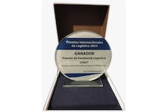Dinet recibe el Premio Internacional de Excelencia Logística 2024 en Expogestión