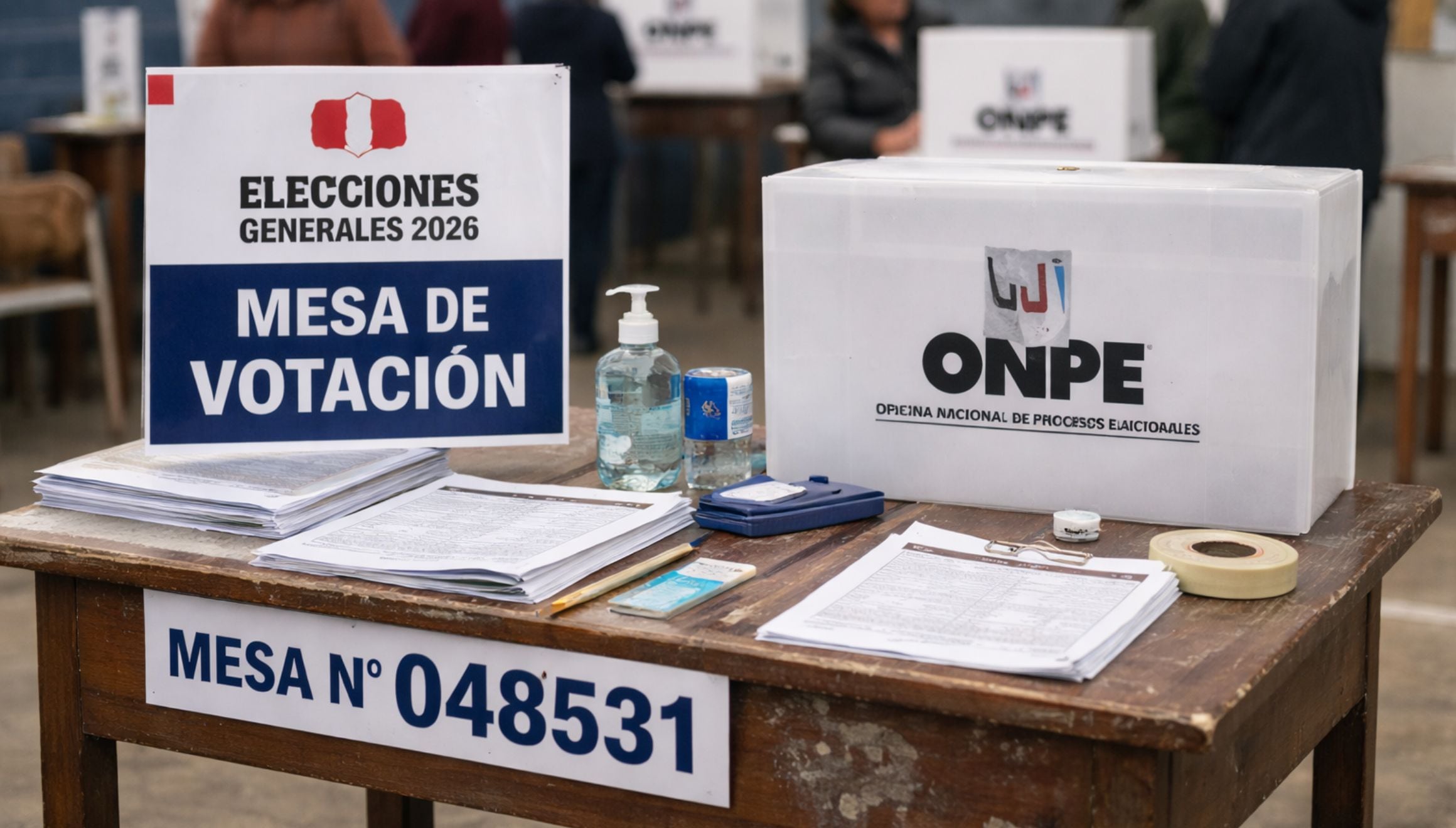 Si fuiste sorteado y no quieres cumplir con tu función como miembro de mesa en las elecciones generales 2026, hay una multa que deberás pagar. (Foto: Imagen creada por Gestión Mix usando la IA de ChatGPT)