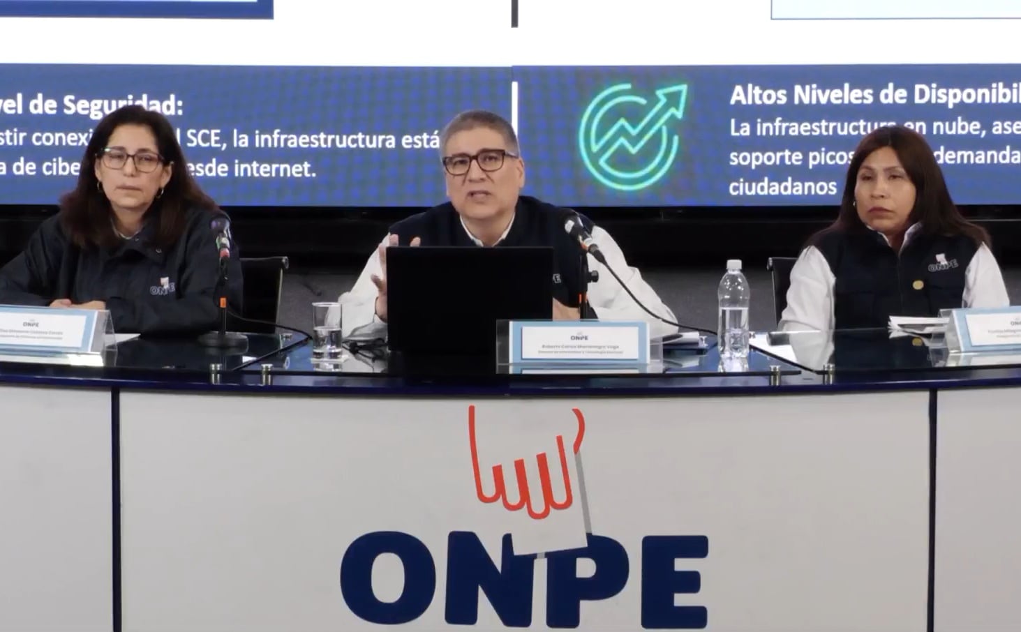El contrato de M&T International se extendió para la segunda vuelta. (Foto: Captura ONPE )