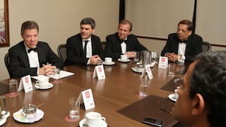 Juan Manuel Santos: “Perú, Colombia y Chile negocian acuerdo energético”