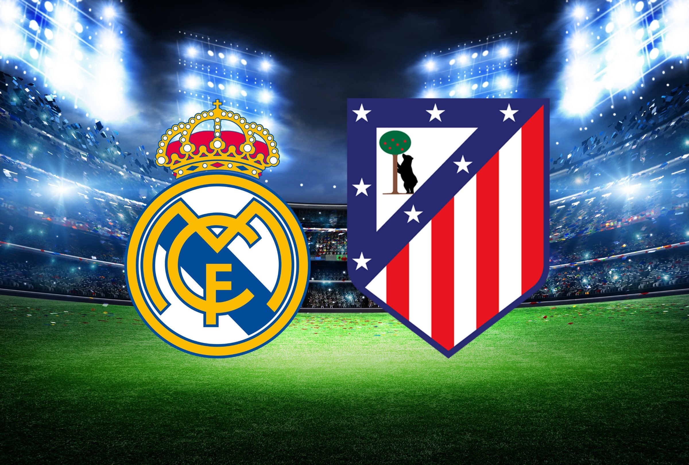 Revisa esta nota para que sepas a qué hora ver el Real Madrid vs. Atlético Madrid EN VIVO por LaLiga 2026. (Foto: Composición Gestión Mix)