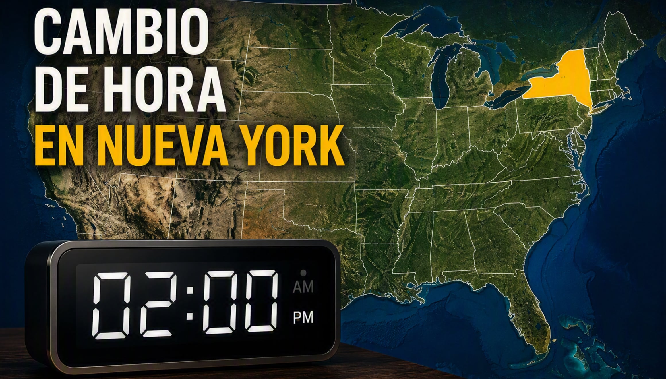 Cambio de horario en Nueva York 2026: cuándo empieza el invierno y cómo saber si debes atrasar o adelantar el reloj en NYC y Nueva Jersey
