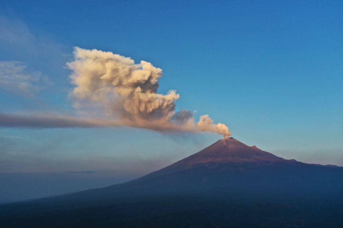 El volcán Popocatépetl es uno de los más peligrosos del mundo (Foto: AFP)