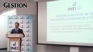 INEI: Ingreso promedio aumentó 2.3% en Lima Metropolitana entre agosto y octubre