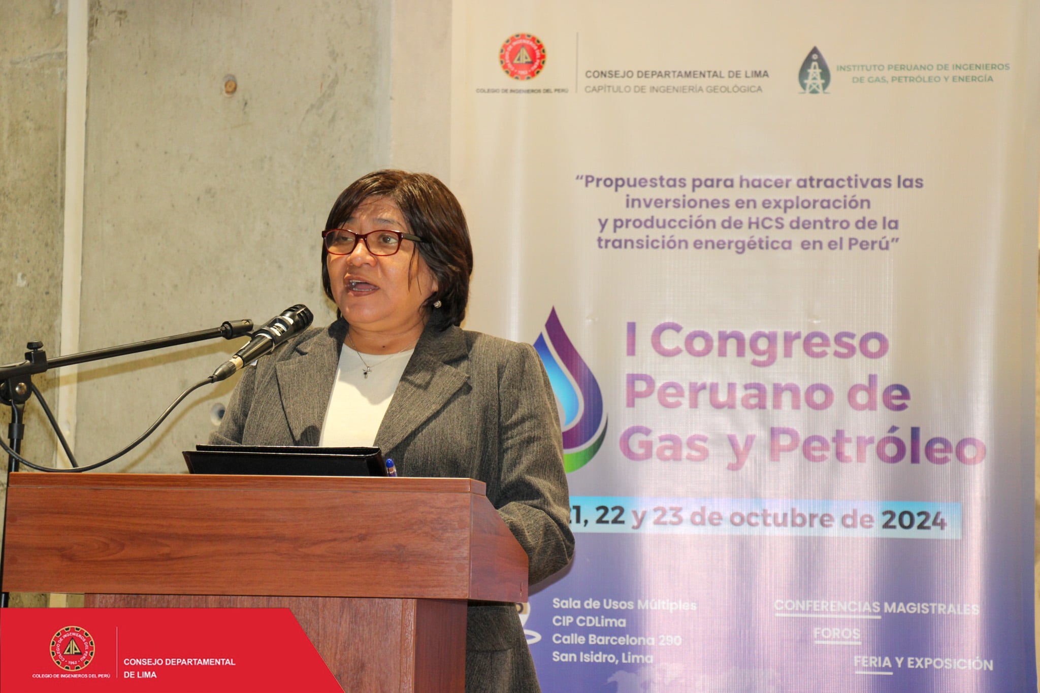 "Los procesos tienen que ser más ágiles para la exploración de petróleo y gas", indicó Iris Cárdenas, viceministra de Hidrocarburos
