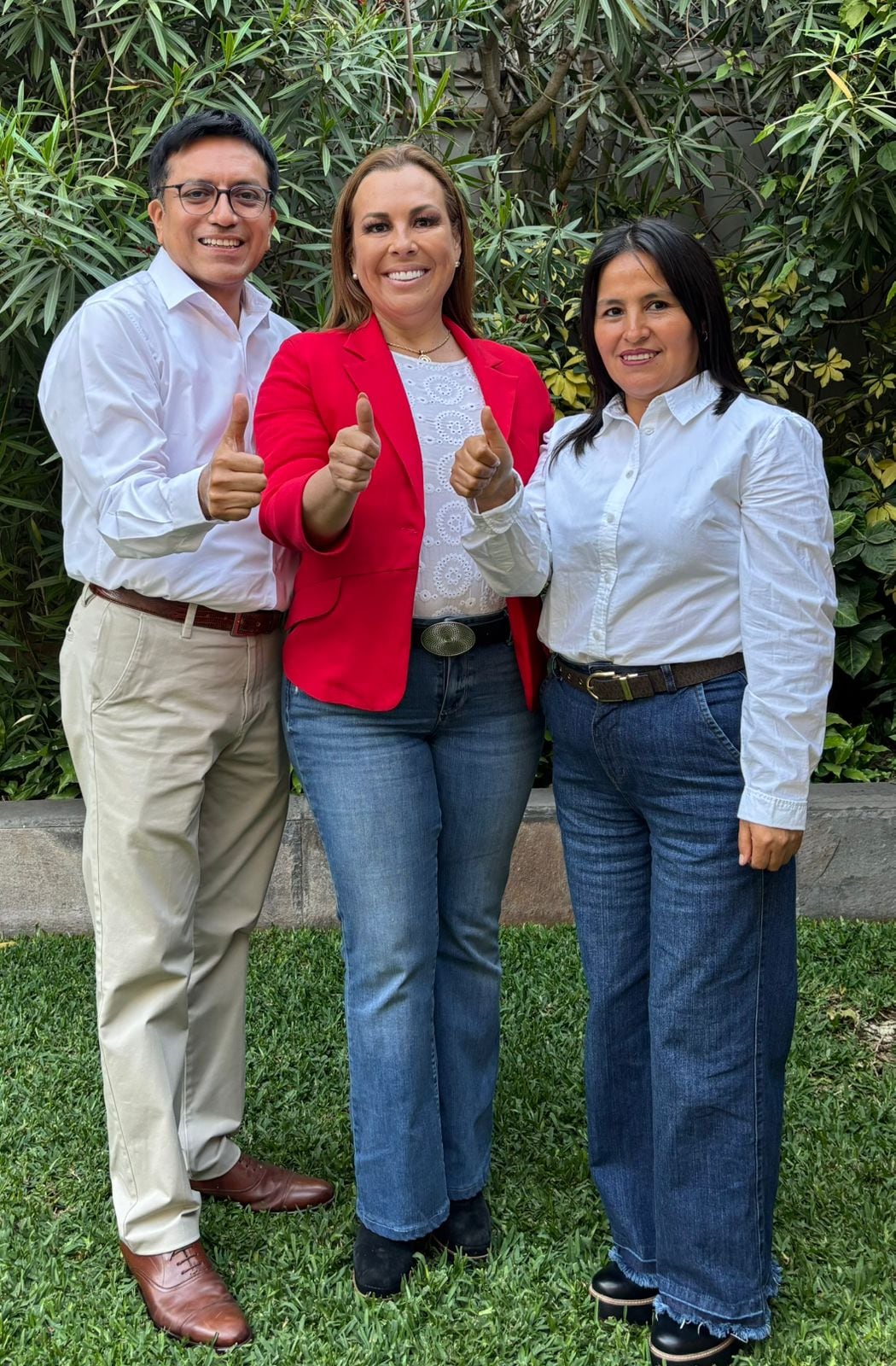 La plancha presidencial de Fuerza y Libertad para las elecciones del 2026, encabezada por Fiorella Molinelli. (Foto: Difusión)