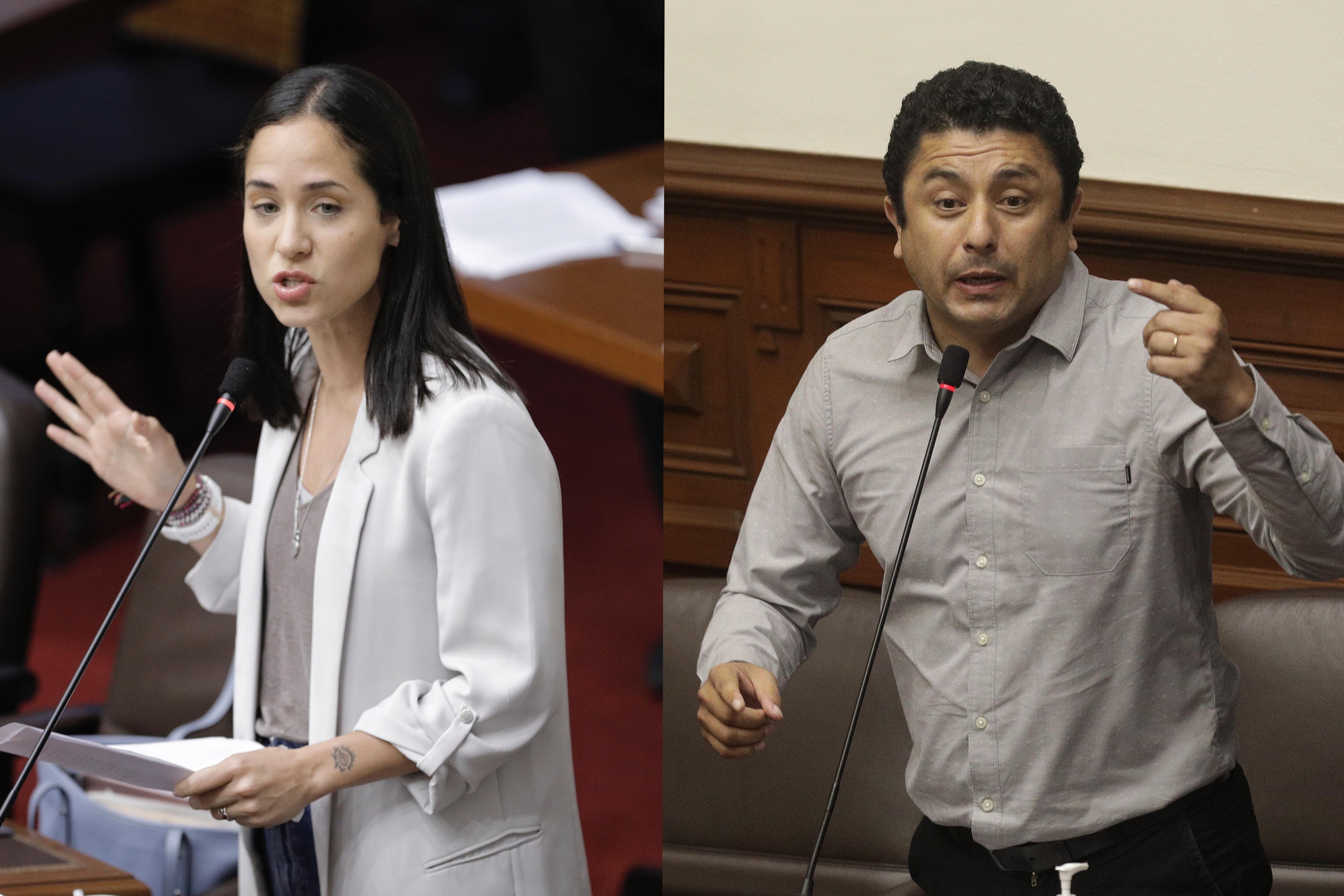 Las denuncias contra Sigrid Bazán y Guillermo Bermejo fueron archivadas. FOTOS: Anthony Niño de Guzman / @photo.gec