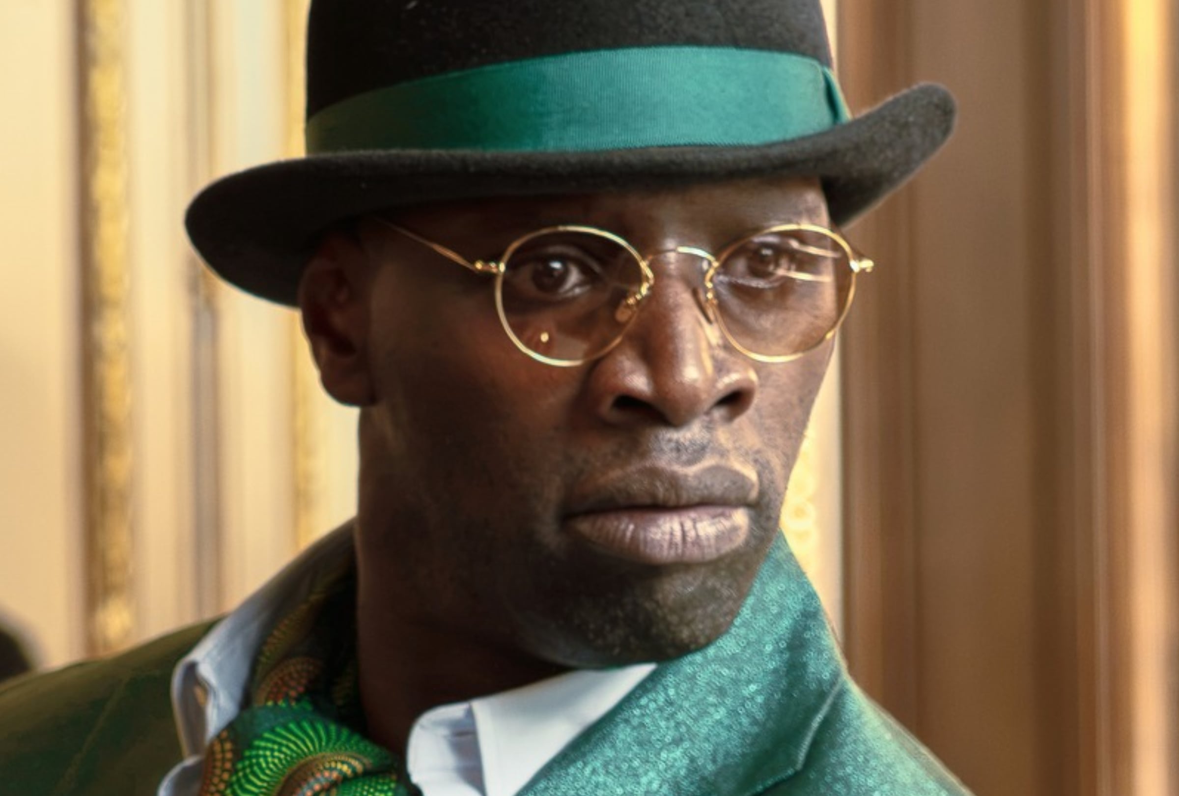 El actor Omar Sy como Assane Diop en una escena de la cuarta temporada de la serie francesa "Lupin" (Foto: Gaumont Télévision / Netflix)