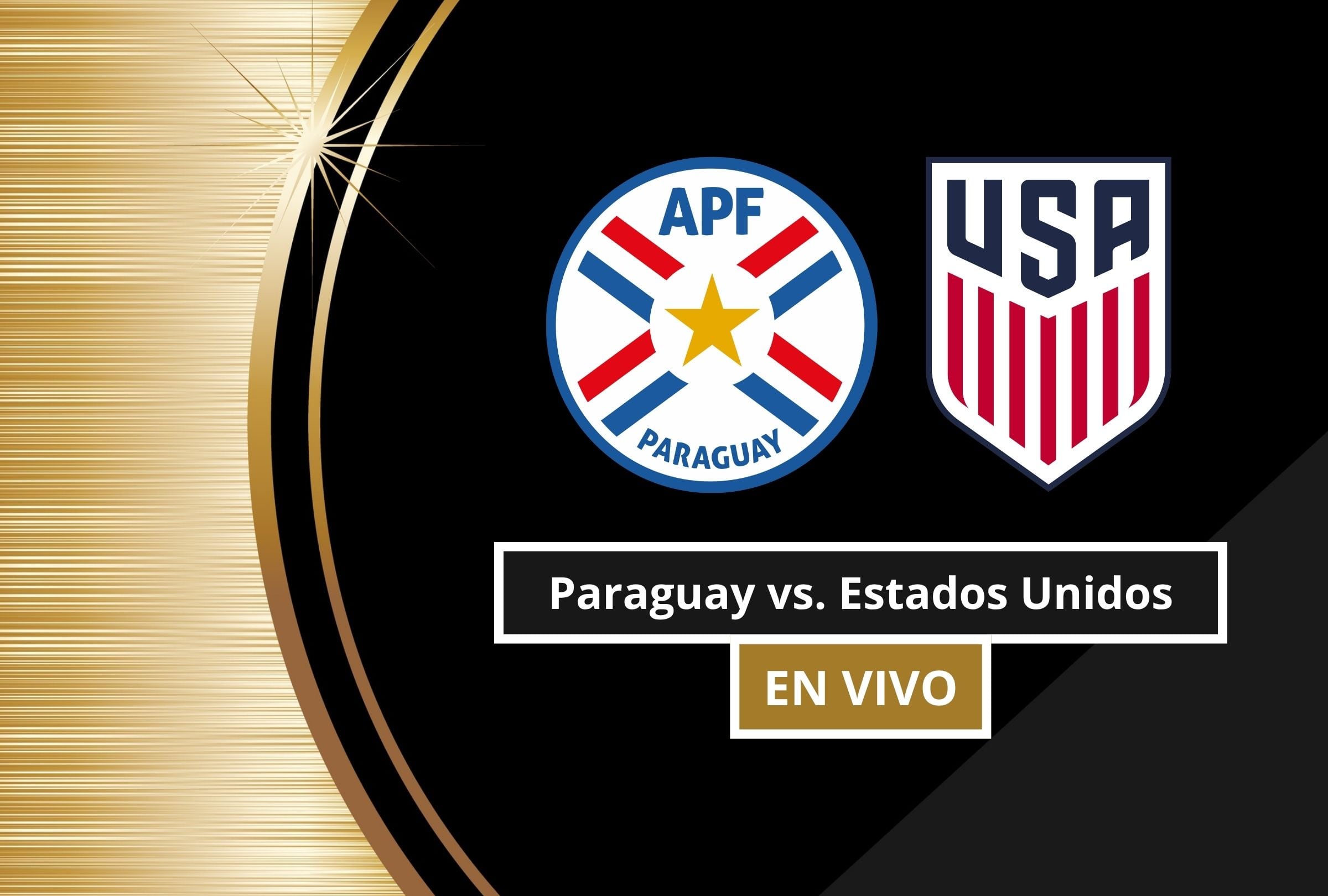 Revisa esta nota para que sepas cómo quedó el Paraguay vs. Estados Unidos (USMNT) EN VIVO hoy por el Grupo D del Mundial de Fútbol 2026. (Foto: Composición Canva - Gestión Mix)