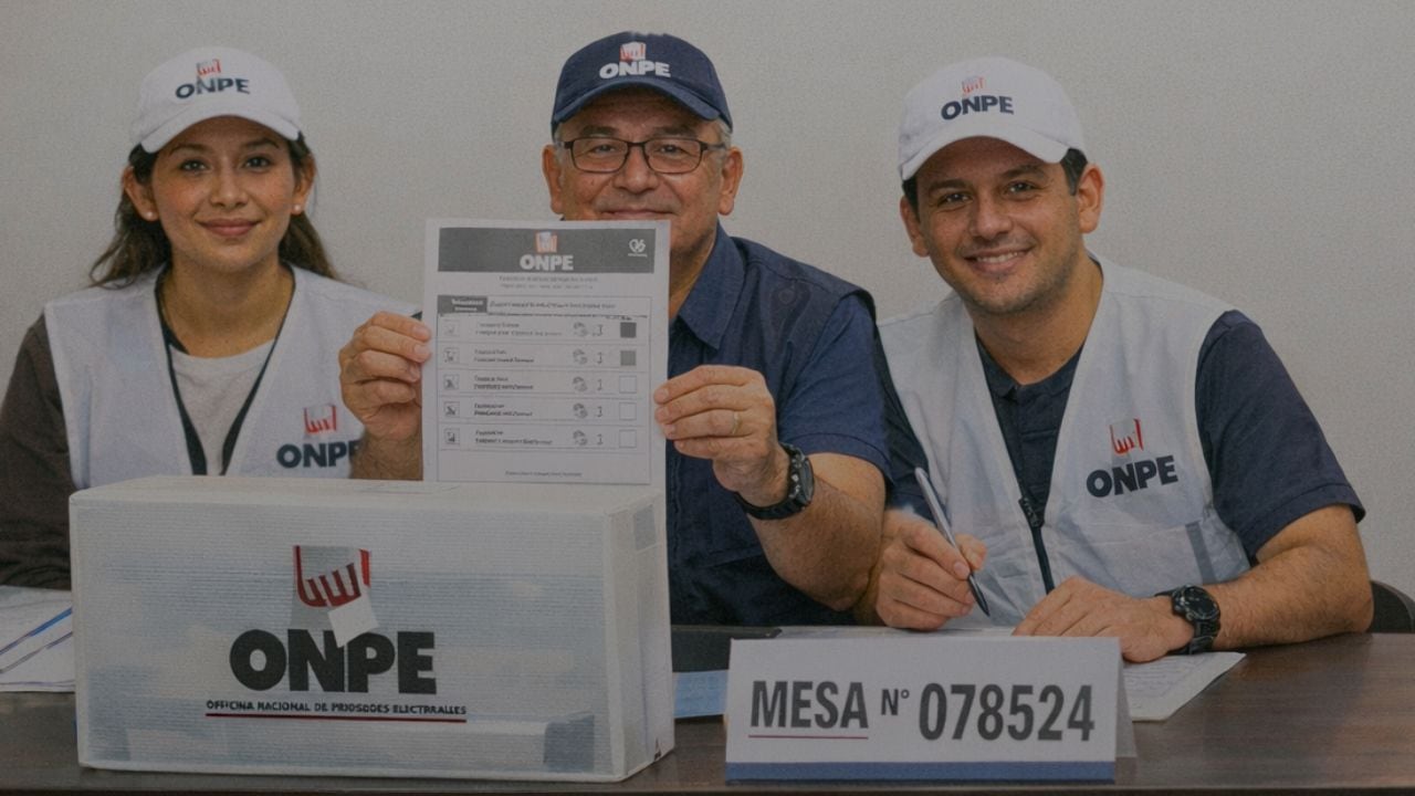 Los miembros de mesa en las elecciones generales 2026 recibirán una compensación económica de S/ 165 y se beneficiarán con un día libre por realizar dicha labor. Imagen ChatGPT