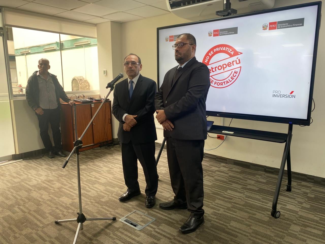 Junta General de Accionistas de Petroperú se reunió este martes y anunció nuevo apoyo económico a la empresa. Foto: Whitney Miñán, solo para Diario Gestión