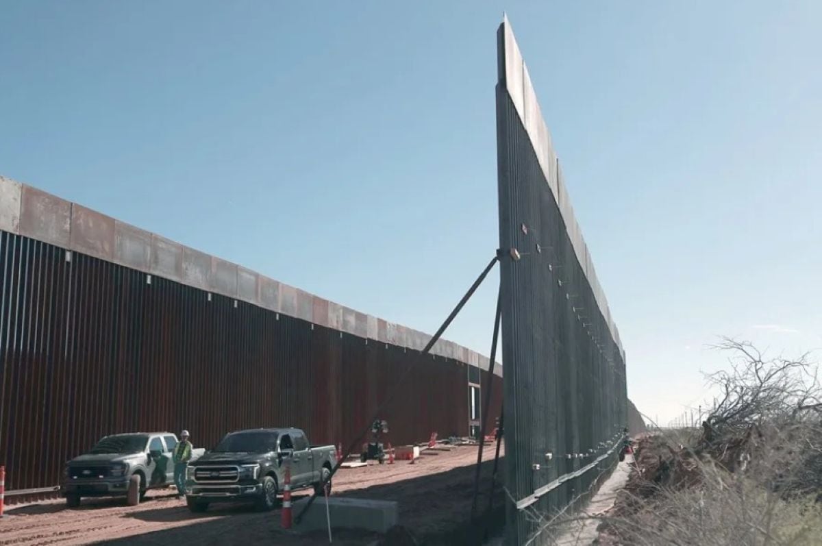 Proyecto impulsado por la administración Trump contempla una inversión aproximada de US$ 4 500 millones para reforzar la seguridad en distintos puntos de la frontera. Foto: EFE.