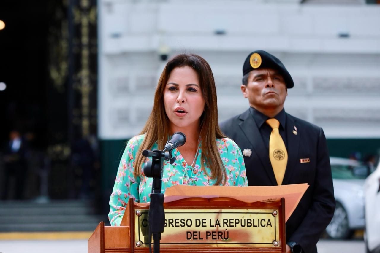 Patricia Chirinos es nueva integrante de la bancada de Renovación Popular. (Foto: Congreso).