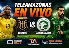 ▶ Teleamazonas EN VIVO por Internet — cómo ver partido Ecuador vs. Arabia Saudita en TV abierta y Canal 5 Online