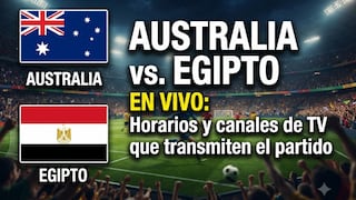 ¿Dónde ver partido Australia — Egipto por el Mundial 2026 en TV abierta?