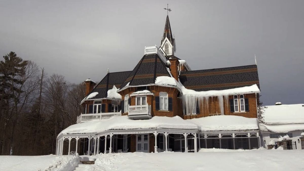 La casa de la familia Russo en "Bailando sobre hielo" (Foto: WildBrain Studios)