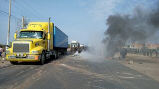 Bloqueos en Panamericana Norte dejarían a 100,000 familias sin gas natural