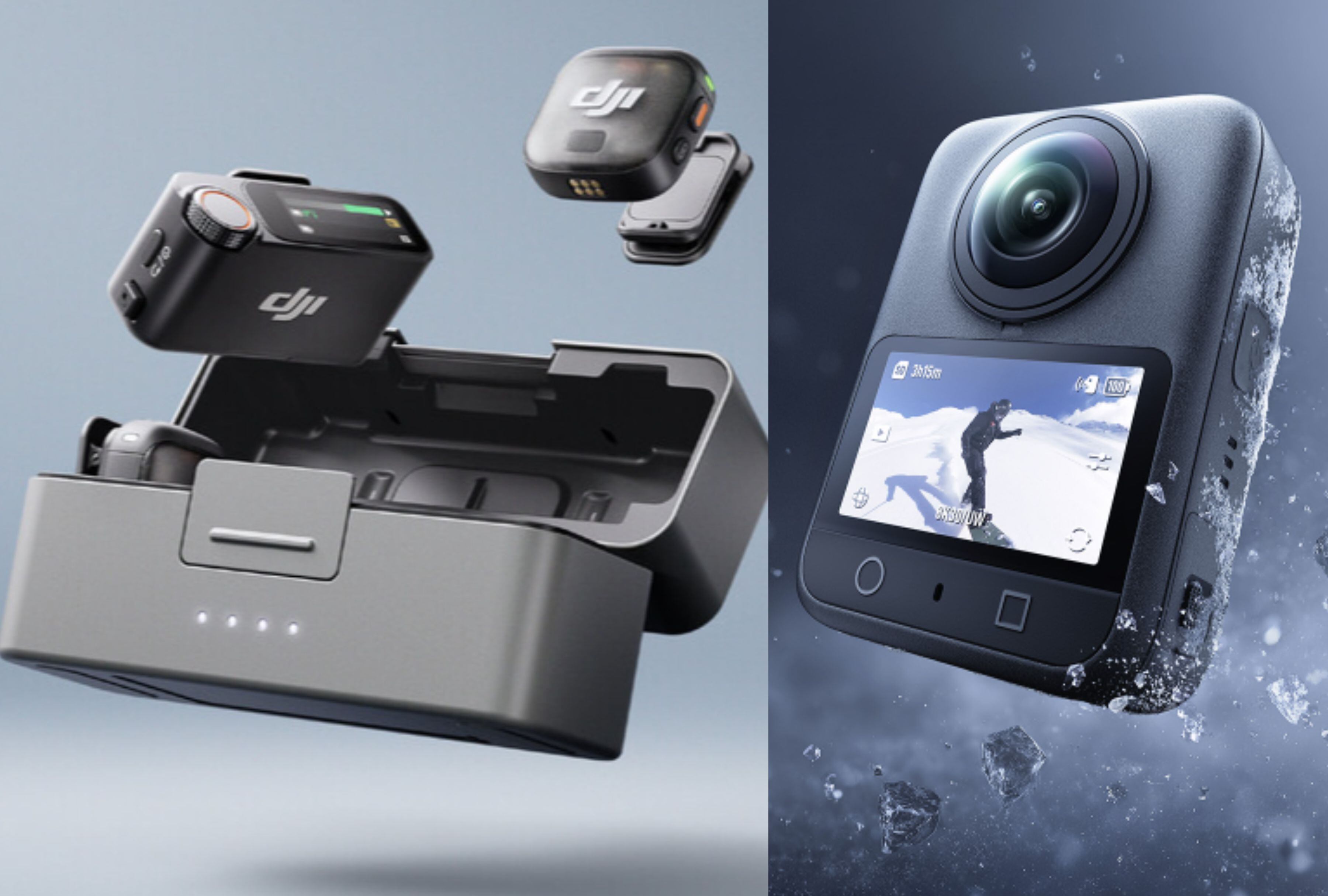 DJI presentará el Mic 3 y la Osmo 360 en IFA 2025. (Foto: Composición GESTIÓN MIX con imágenes de DJI)