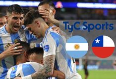 TyC Sports transmitió el partido Argentina 3-0 Chile (05/09/2024)