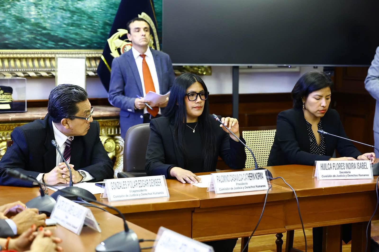Catherine Palomino de JPP asume como presidenta de la Comisión de Justicia pese a cuestionamientos. Foto: Facebook Catherin Palomino