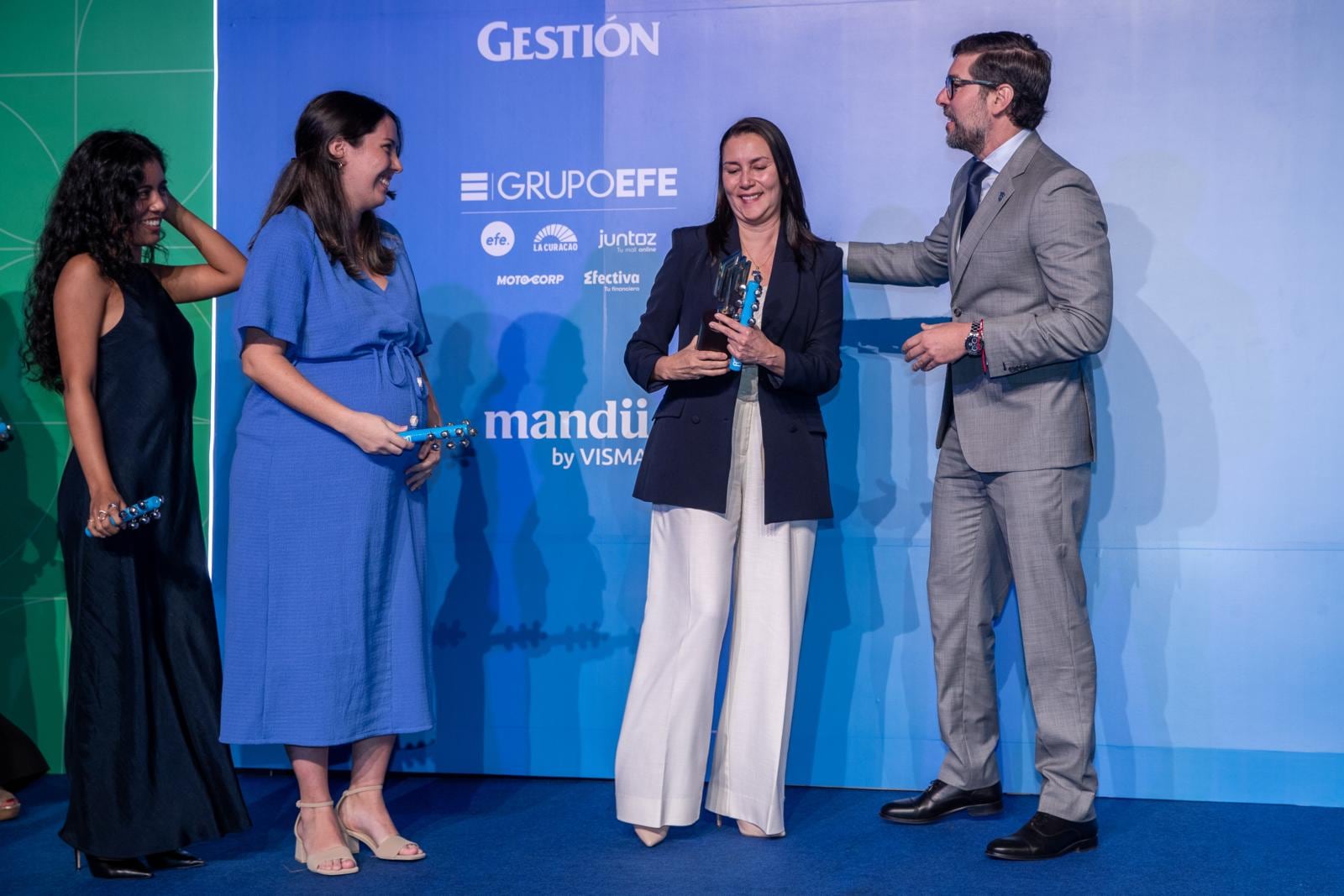 Gestión, diario del Grupo El Comercio, participó como auspiciador de los Premios ABE 2026. Foto: GEC / Fernando Sangama
