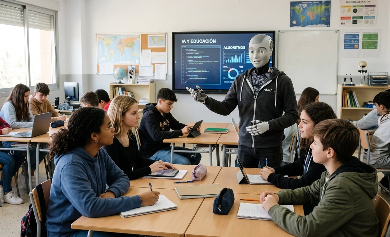 Si delegamos todas las etapas formativas a una máquina en nombre de la eficiencia, ¿qué clase de formación profesional generaría?.(Foto referencial: generada con IA/Gemini)