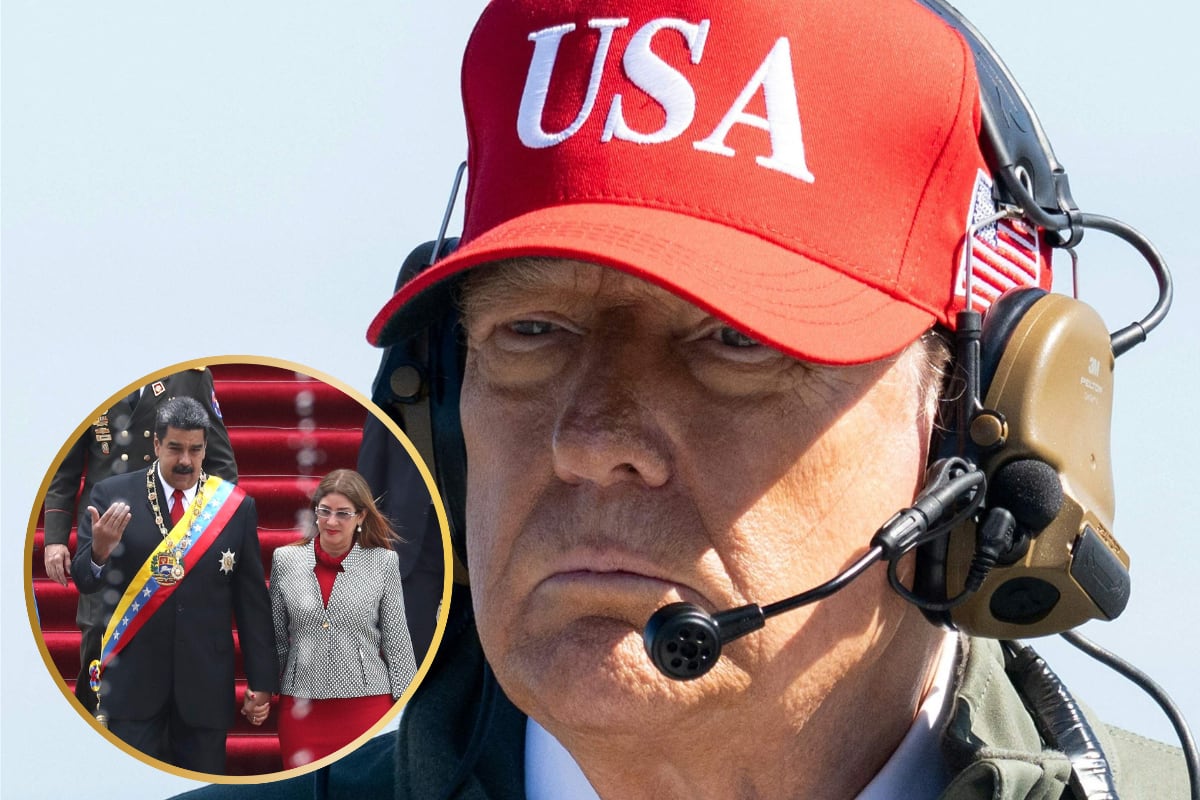 Trump revela el paradero de Maduro y su esposa