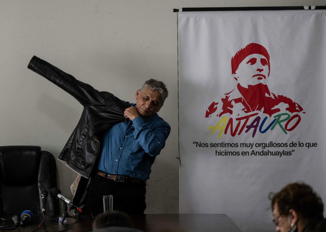 El partido político de Antauro Humala, A.N.T.A.U.R.O., logró su inscripción ante el JNE. (Foto: AFP)